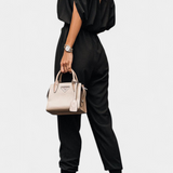 Solene Mono Casual de Hombros Descubiertos con Escote en V