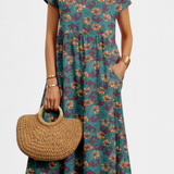 Yuridia Vestido Floral Chic con Silueta Fluida