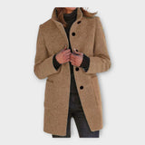 Linea Viva Abrigo Elegante Con Corte Atemporal Versátil