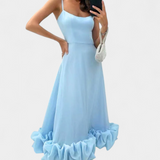 Sela Vestido Maxi Fluyente