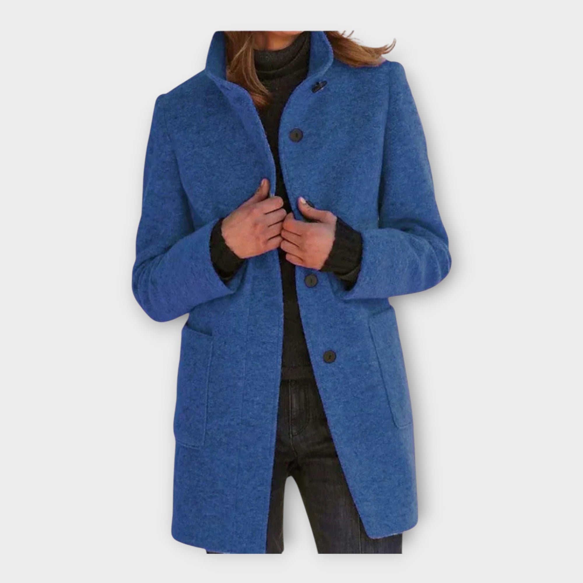 Linea Viva Abrigo Elegante Con Corte Atemporal Versátil