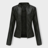 NovaLux Chaqueta de Cuero - Estilo Moderno y Atemporal