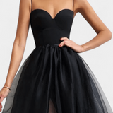 Widya Vestido Maxi de Tul Elegante