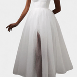 Widya Vestido Maxi de Tul Elegante