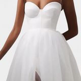 Widya Vestido Maxi de Tul Elegante