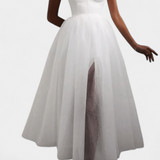 Widya Vestido Maxi de Tul Elegante