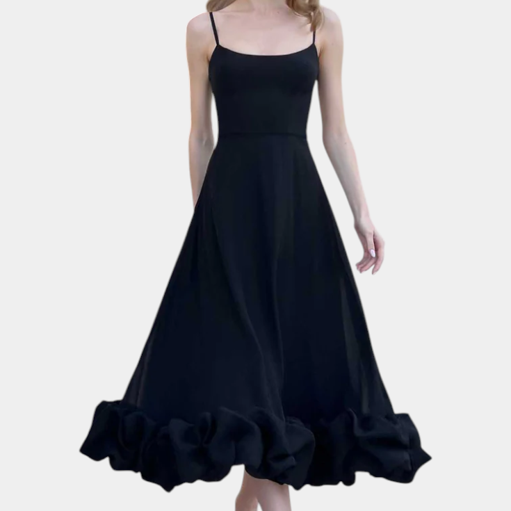 Sela Vestido Maxi Fluyente