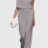 Agatha Mono de Pierna Ancha para el Día a Día