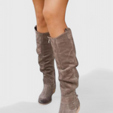 Celine Botas Altas de Estilo Retro