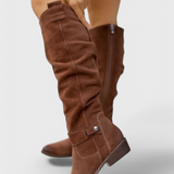 Celine Botas Altas de Estilo Retro