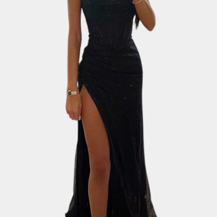 Armoni Vestido de Corpiño con Tirantes de Espagueti