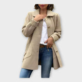 NovaForma Abrigo Largo de Línea Clásica - Muy Versátil