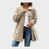 NovaForma Abrigo Largo de Línea Clásica - Muy Versátil