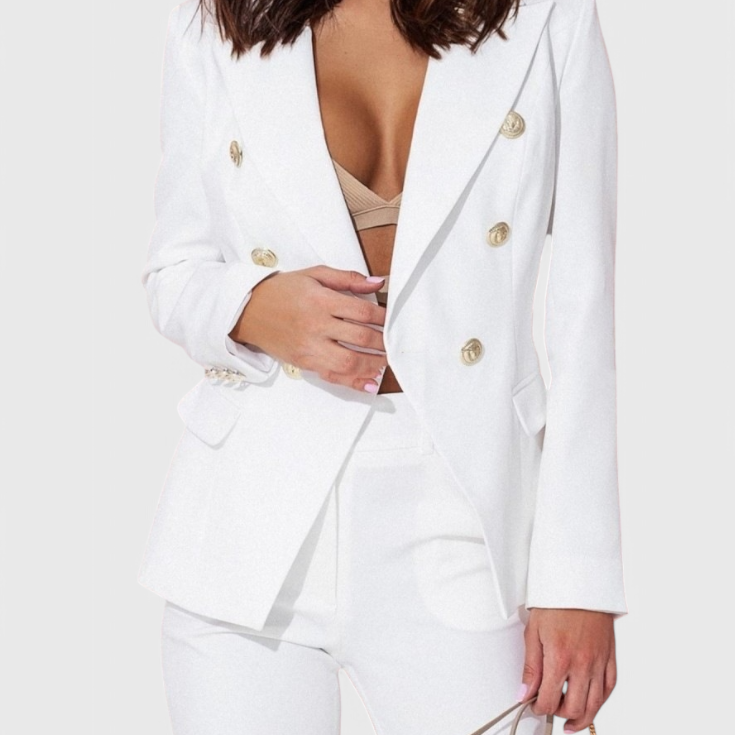 Rosalind Conjunto de Blazer y Pantalones Elegante