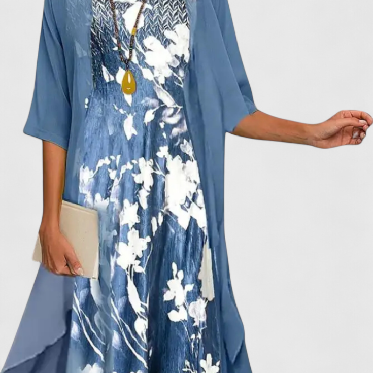 Venezia Vestido Floral Elegante