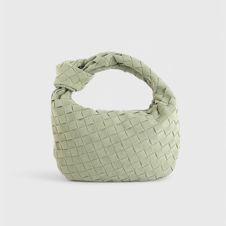 Remi Bolso Mini Woven con Detalle de Nudo