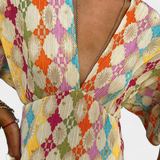 Shanice Vestido Maxi con Estampado Geométrico