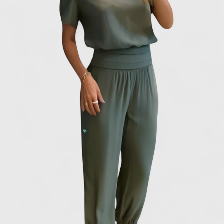 Cassandra Conjunto de Blusa y Pantalones