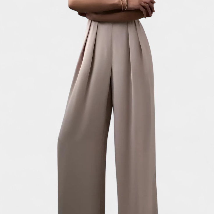 Romily Mono Sexy con Tirantes y Pierna Ancha Elegante