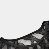 Yana Vestido Talla Grande con Mangas de Encaje