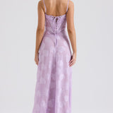 Mabel Vestido de Lentejuelas y Encaje Vintage