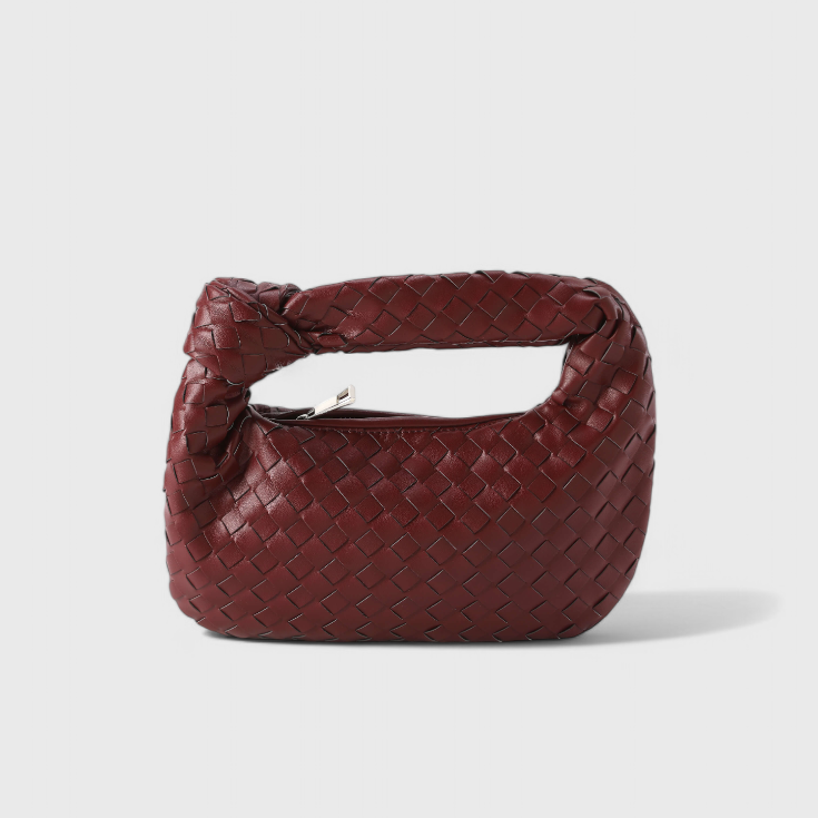 Sage Bolso Satchel Mini Woven