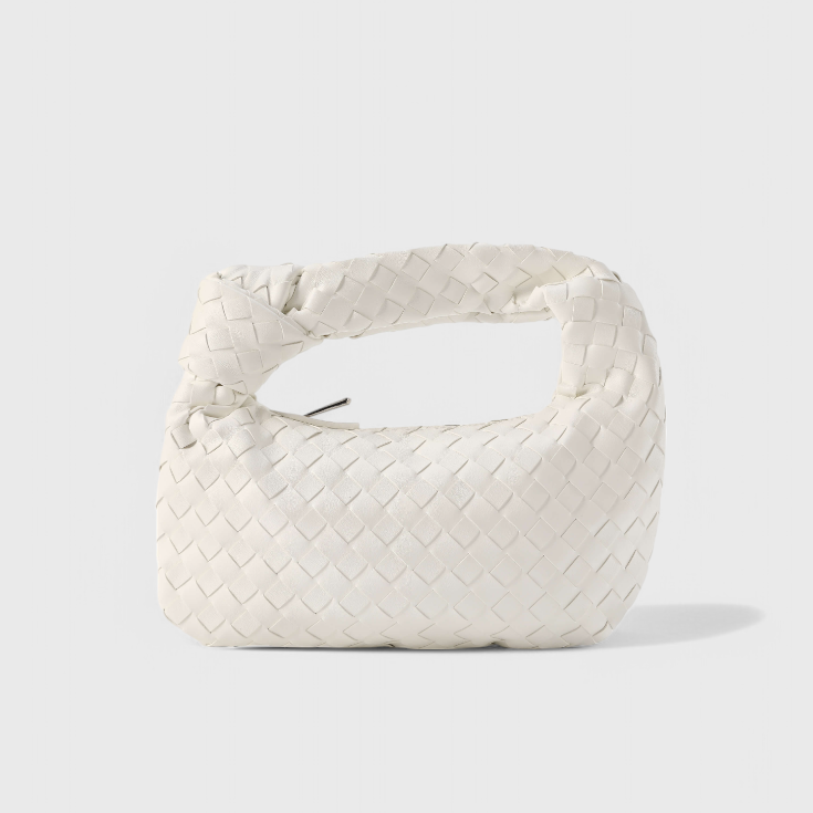 Sage Bolso Satchel Mini Woven